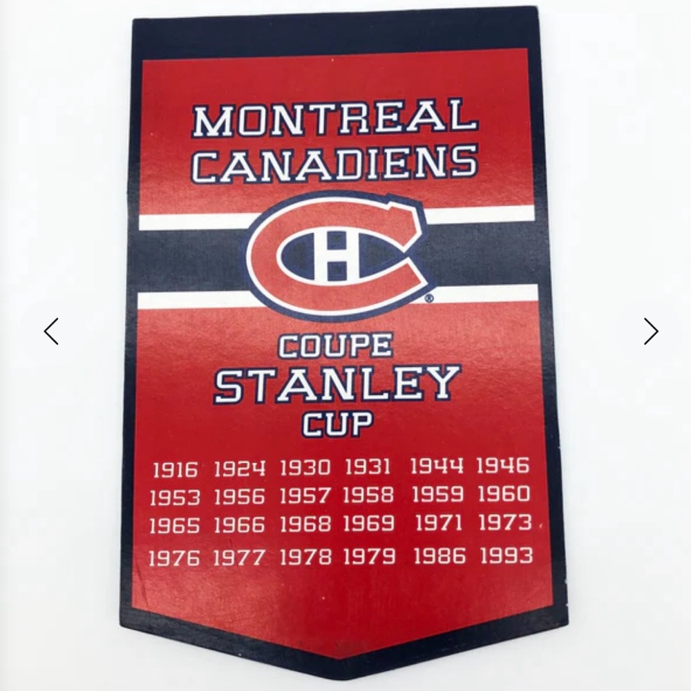 Vintage Very Rare 1990’s Starter NHL Montreal Canadiens Baseball Style XL Jersey - Picture 10 of 11